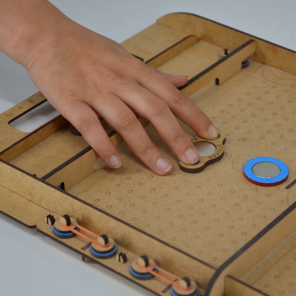 Polar Puck Magnetic Hockey | 10 -14 years | DIY STEM Construction Toy 5