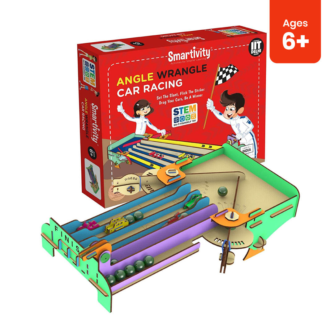 Angle Wrangle Car Racing - Smartivity