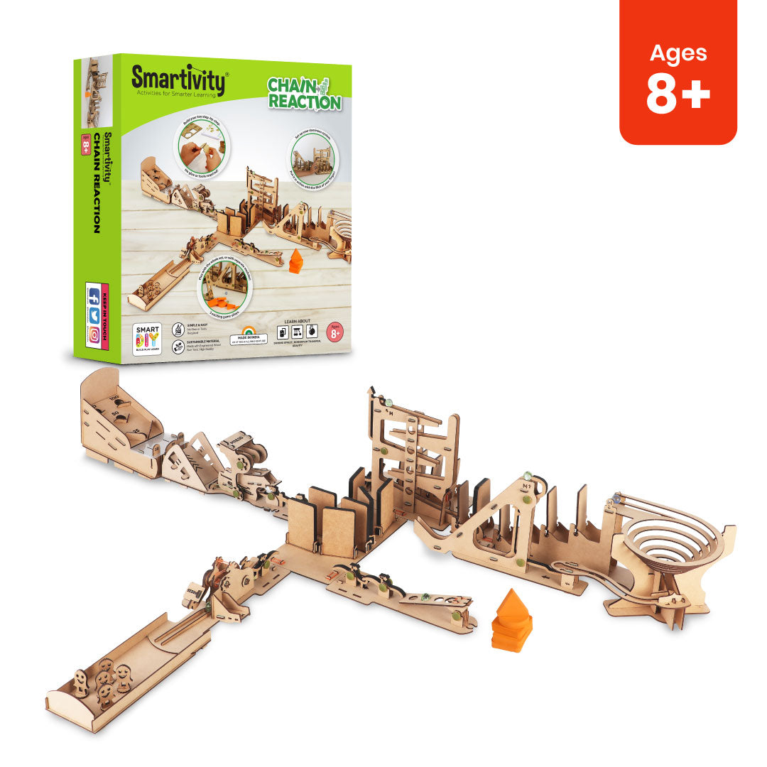 Chain Reaction 8 14 Years DIY STEM Construction Toy chain-reaction-8-14-years-diy-stem-construction-toy